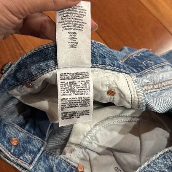 NWT MOTHER Women's The Bookie Flood Jeans Sow Surreal size 31 - Picture 8 of 16